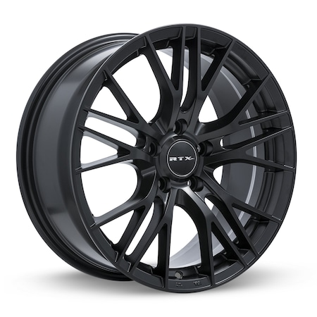 Alloy Wheel, Vertex 18x8 5x112 ET40 C66.6 Satin Black